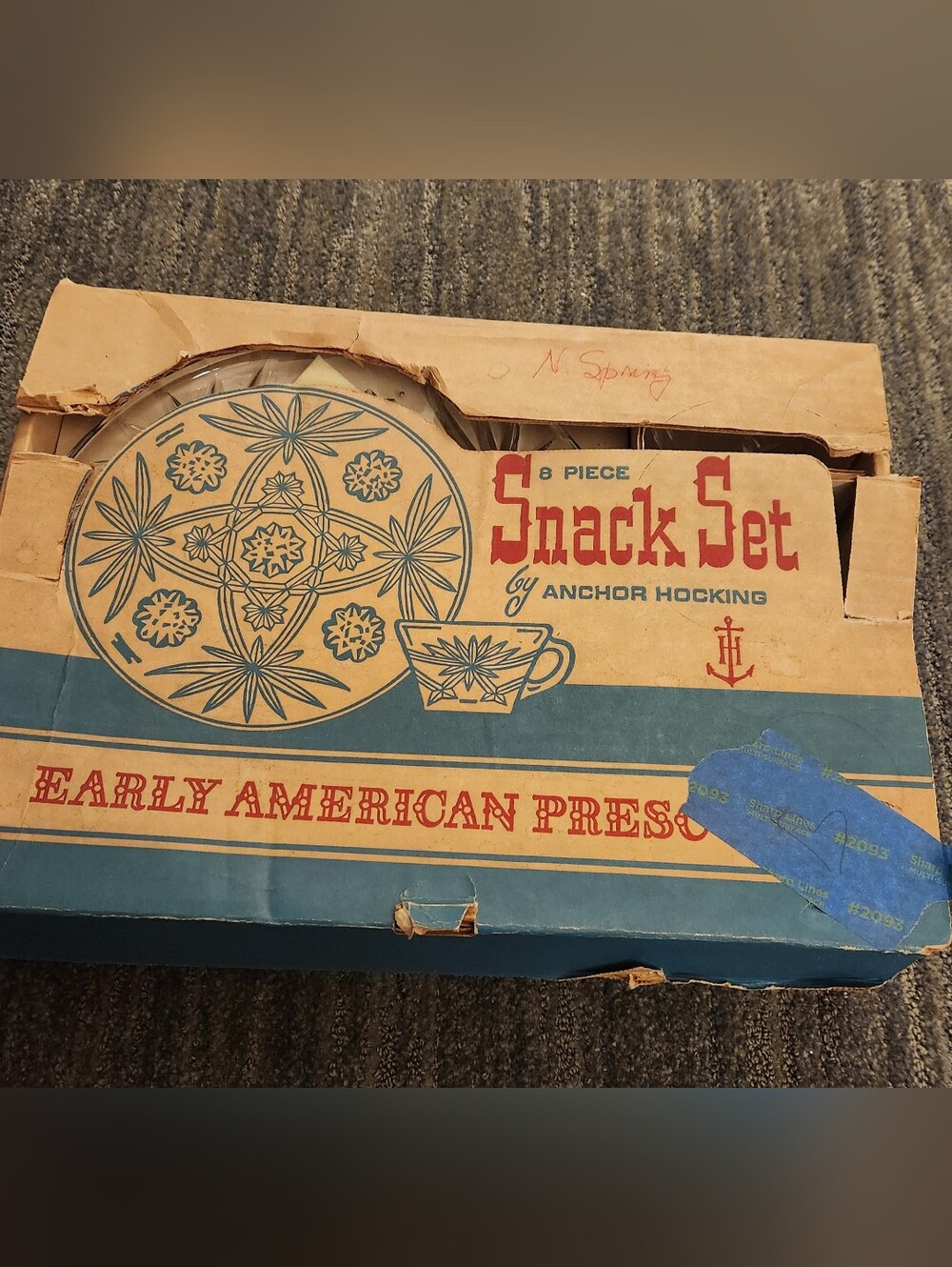 Anchor Hocking 8 Piece Snack Set Box